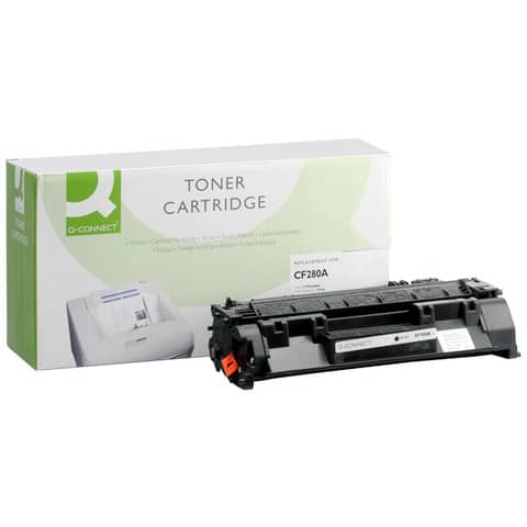 Toner Q-Connect compatibile con HP CF280A - nero K15589QC